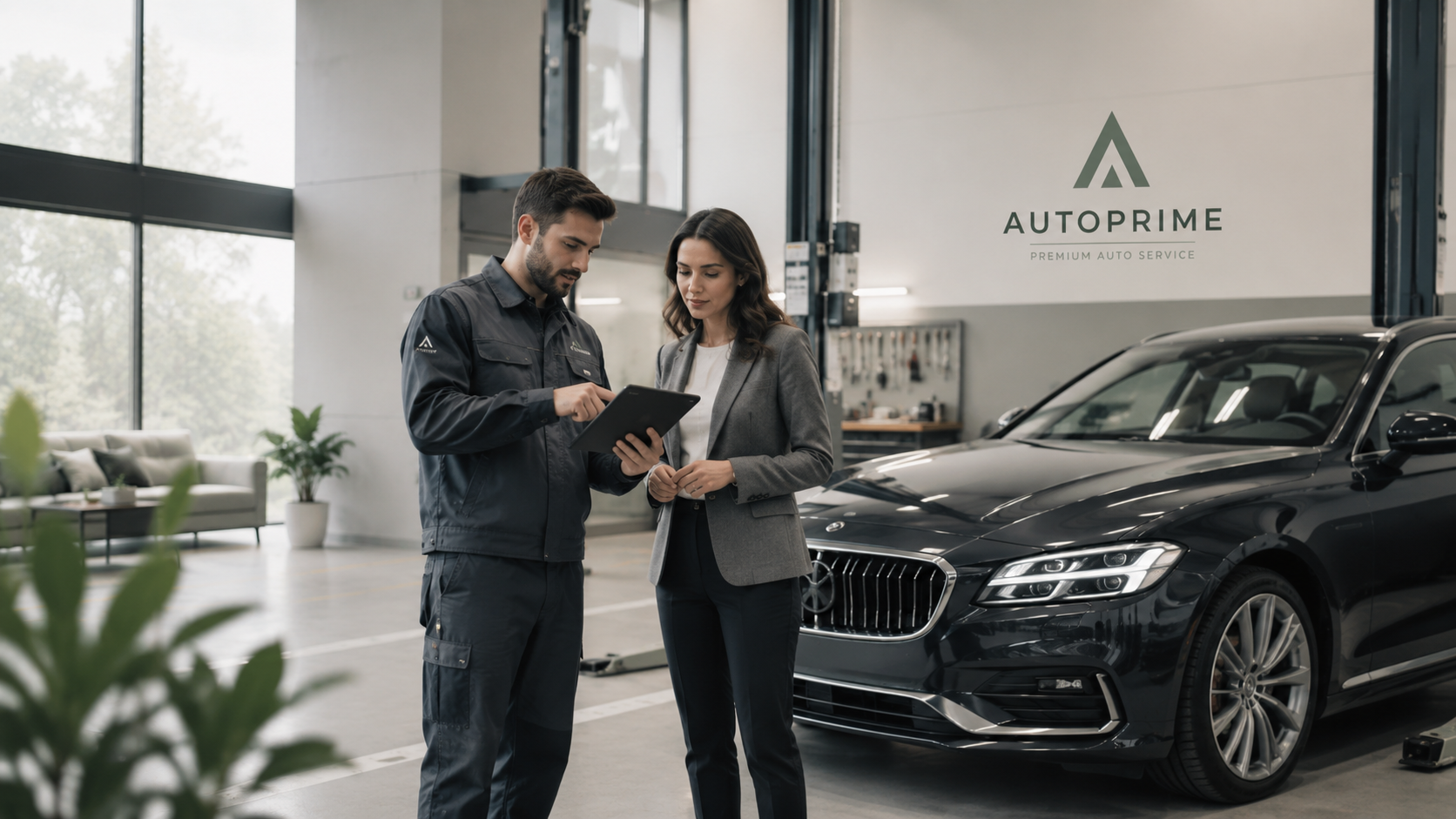 Чиста и организирана работна среда в AutoPrime Сервиз